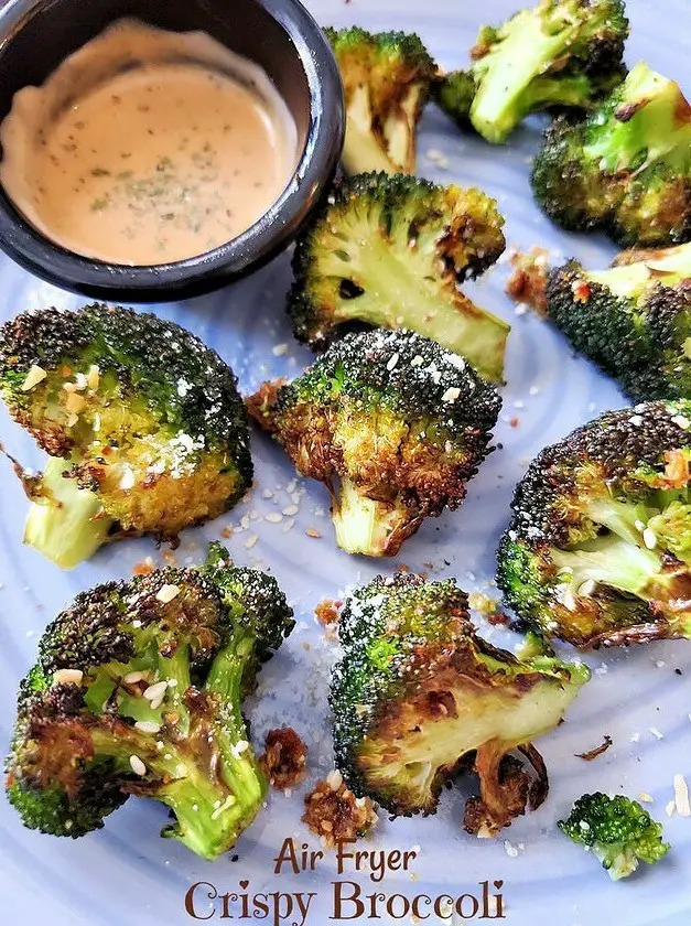 Air Fryer Roasted Broccoli