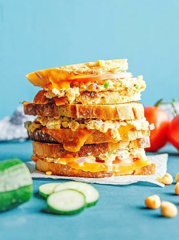 Chickpea Tuna Melt