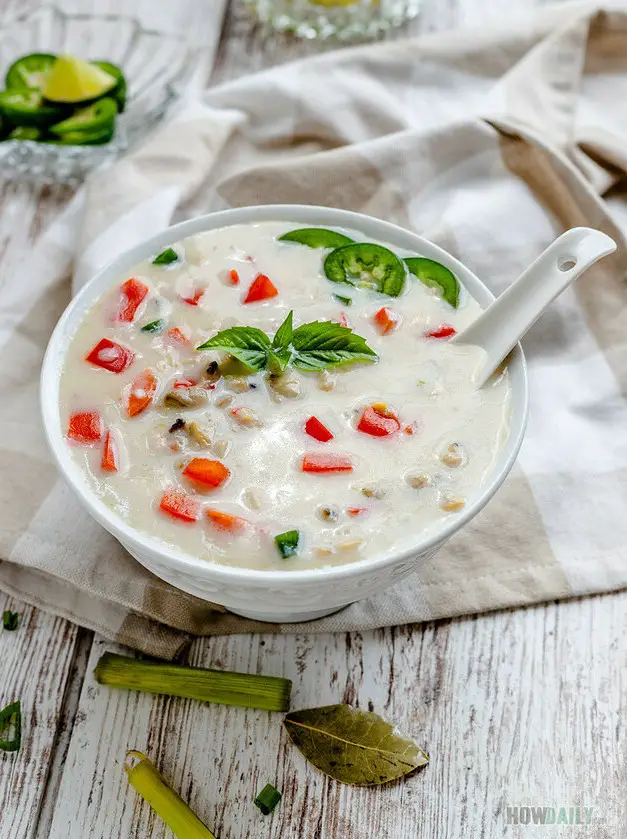 Coco Clam Chowder with Lemongrass