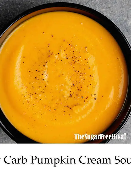 Low Carb Creamy Pumpkin Soup