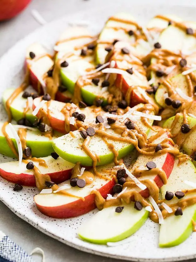 Healthy Apple Nachos