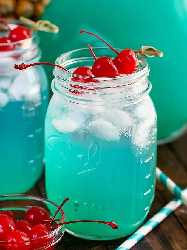 Blue Hawaiian Party Punch