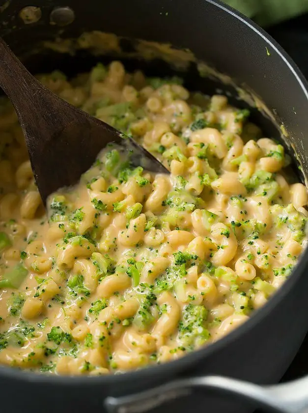 Stove Top Broccoli Mac and Cheese