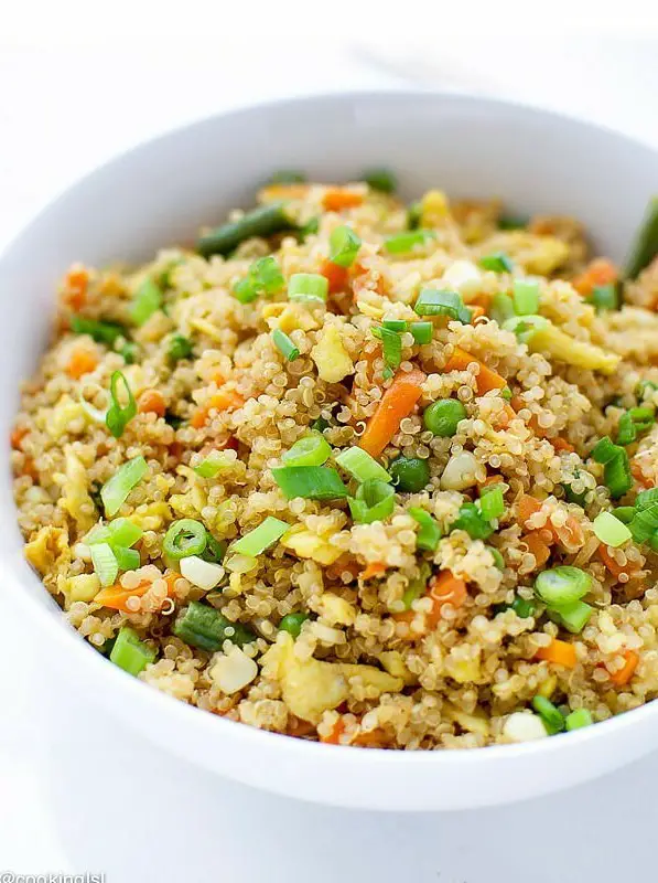 Easy Quinoa Fried Rice