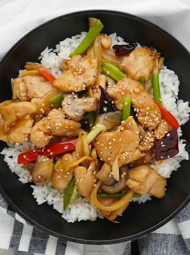 Chicken & Mushroom Stir Fry