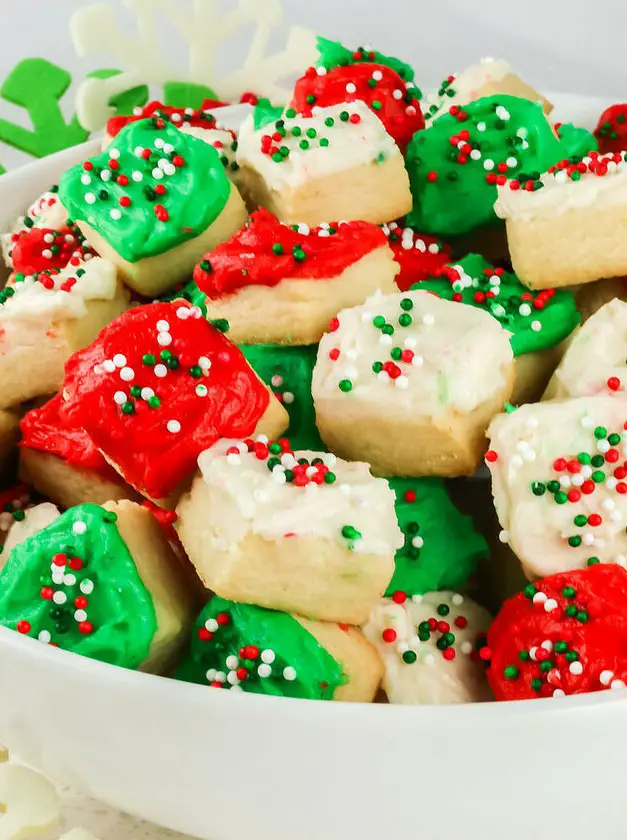 Christmas Sugar Cookie Bites