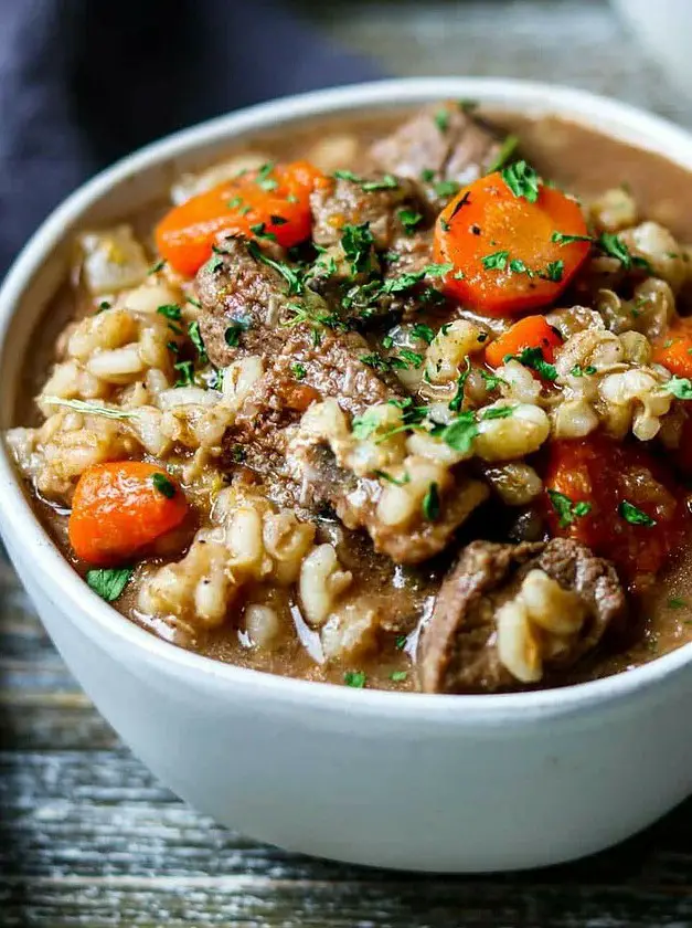 Beef & Barley Stew