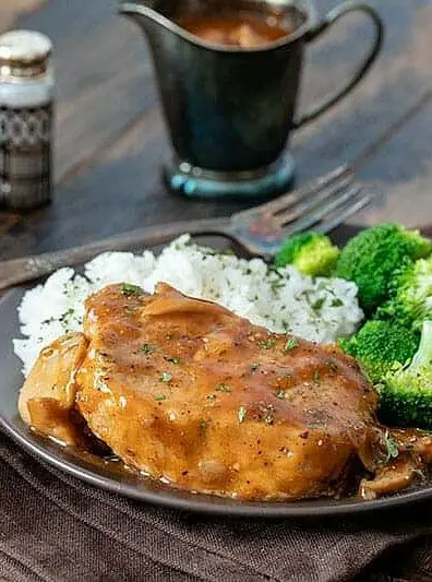 Shortcut Pressure Cooker Boneless Pork Chops