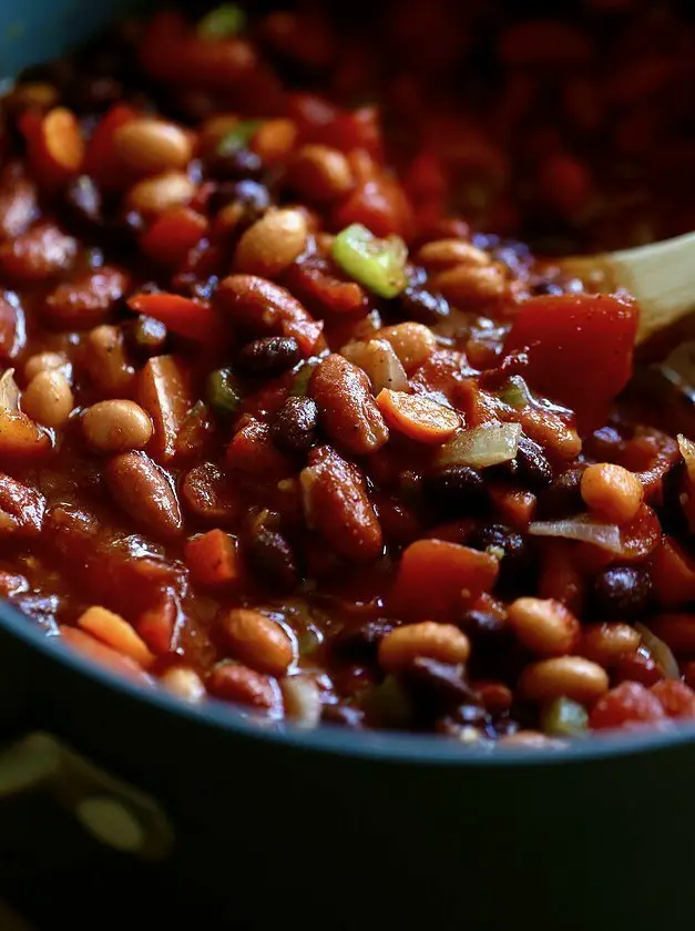 Three Bean Vegan Chili