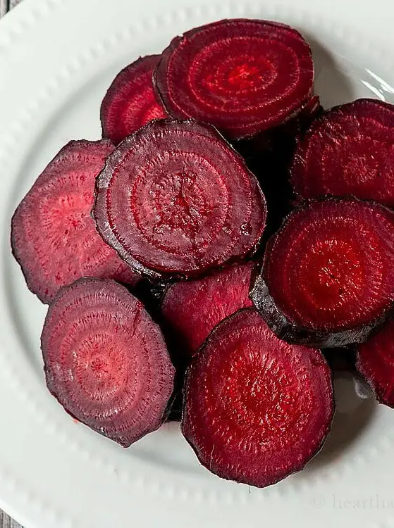 Oven Roasted Red Beets