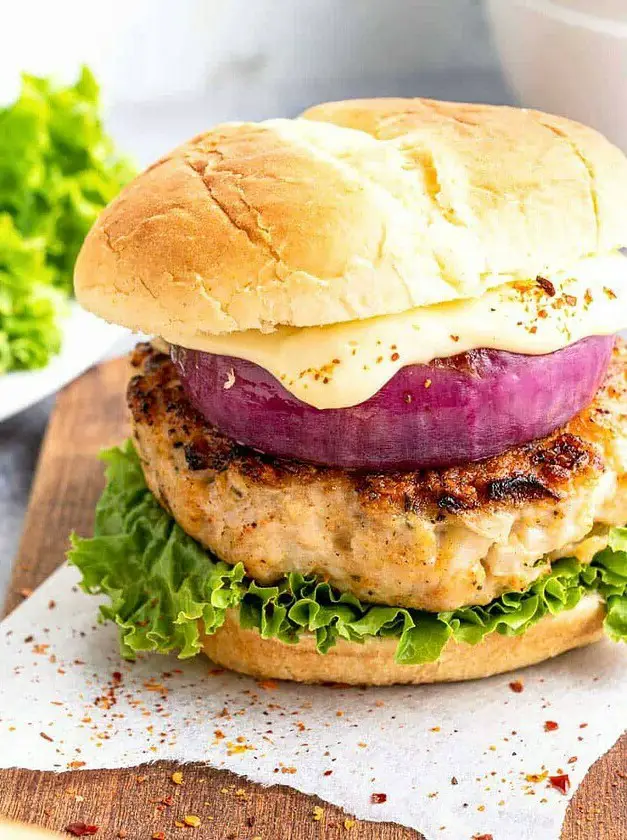 Ground Chicken Burger