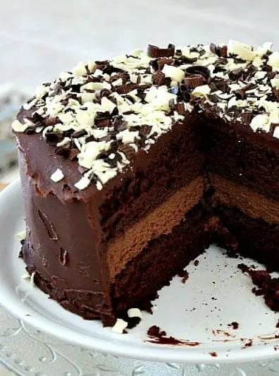 Chocolate Cheesecake Cake