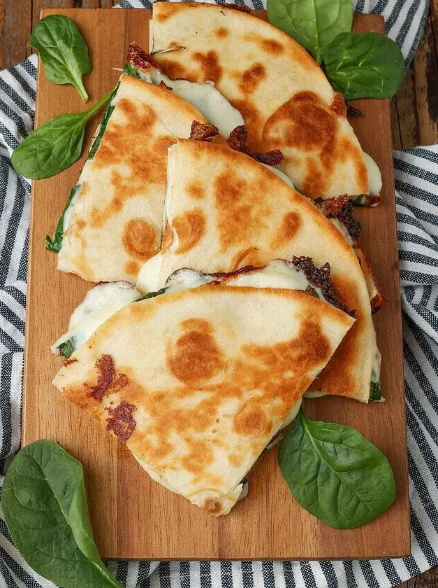 Spinach Quesadilla