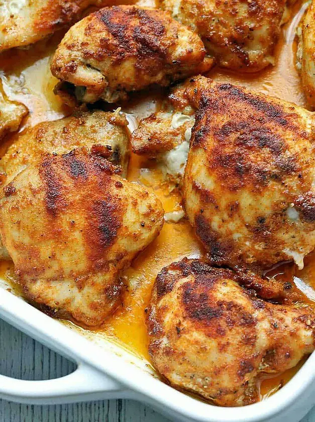 Baked Boneless Skinless Chicken Thighs