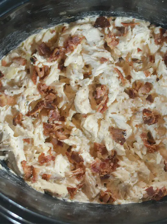 Slow Cooker Chicken Bacon Ranch