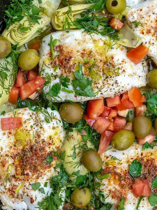 One-Pan Mediterranean Haddock