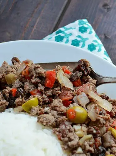 Venison Picadillo