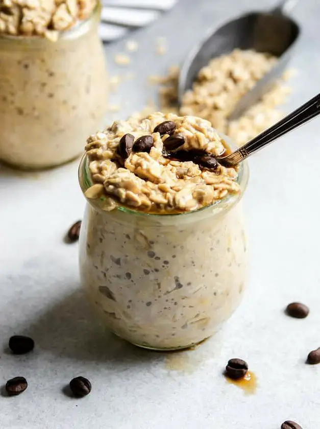 Vanilla Cold Brew Overnight Oats