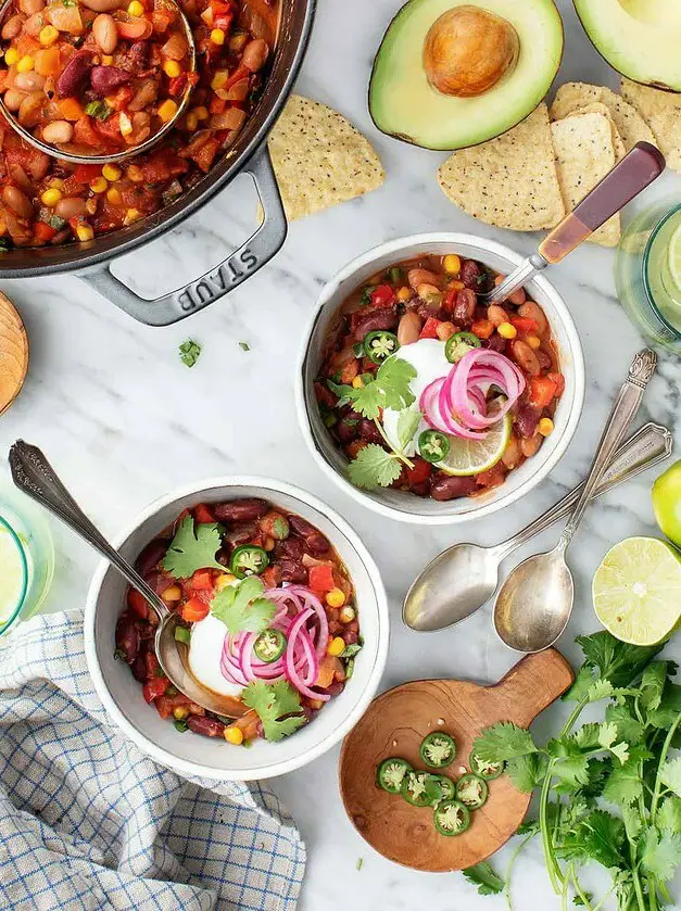 Easy Vegetarian Chili