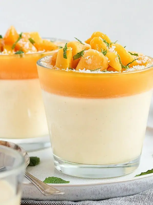 Mango Panna Cotta