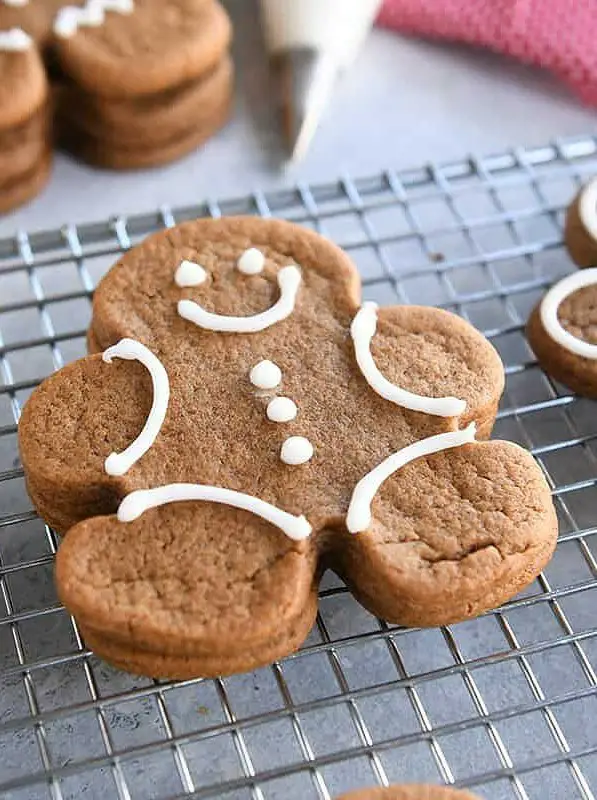 Soft and Chewy Gingerbread Cookies