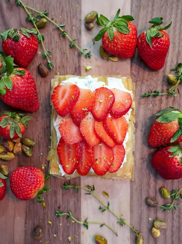 Strawberry Tart Phyllo Dough Desserts