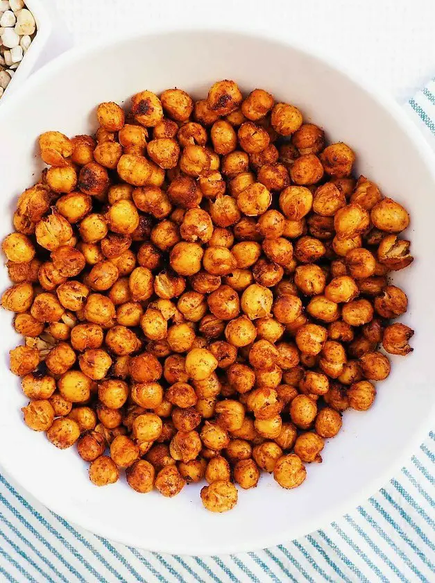 Roasted Garlic Paprika Chickpeas