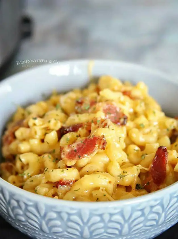 Instant Pot Bacon Mac and Cheese