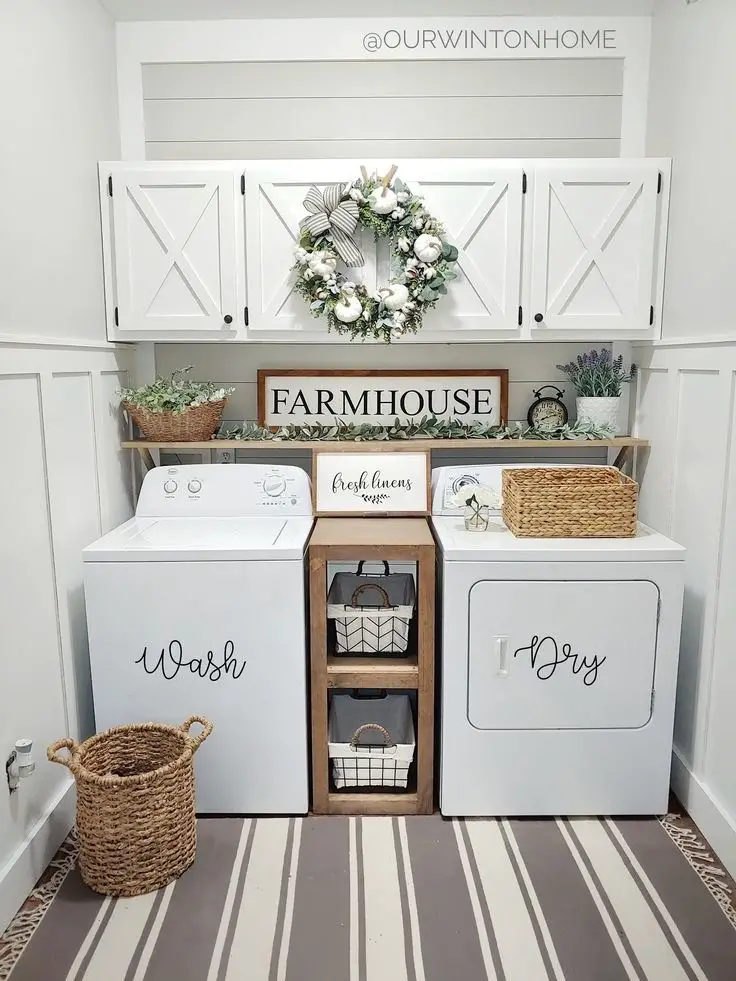 FARMHOUSE LAUNDRY ROOM