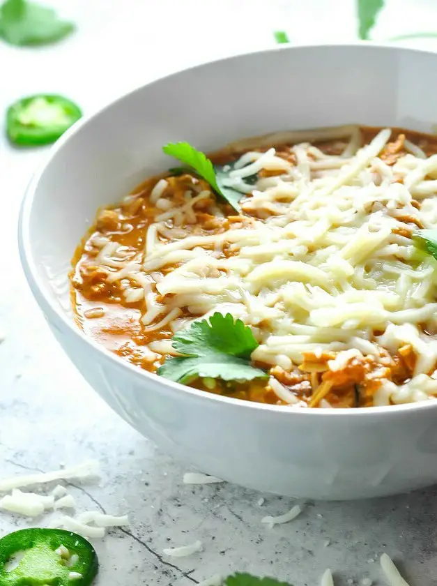 Shredded Chicken Chili