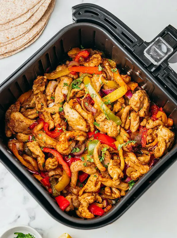 Air Fryer Chicken Fajitas