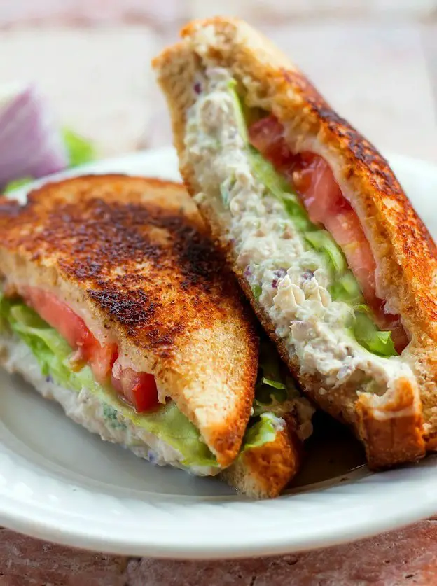 Chicken Salad Melt Sandwich