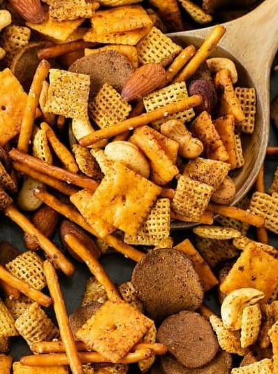 Spicy Chex Mix