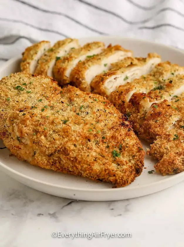 Air Fryer Crispy Chicken Breasts