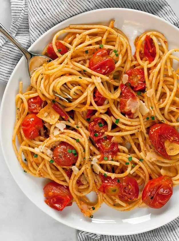 Burst Tomato Pasta