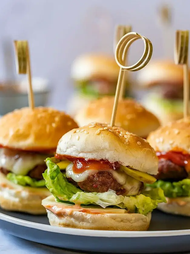 Mini Cheeseburgers