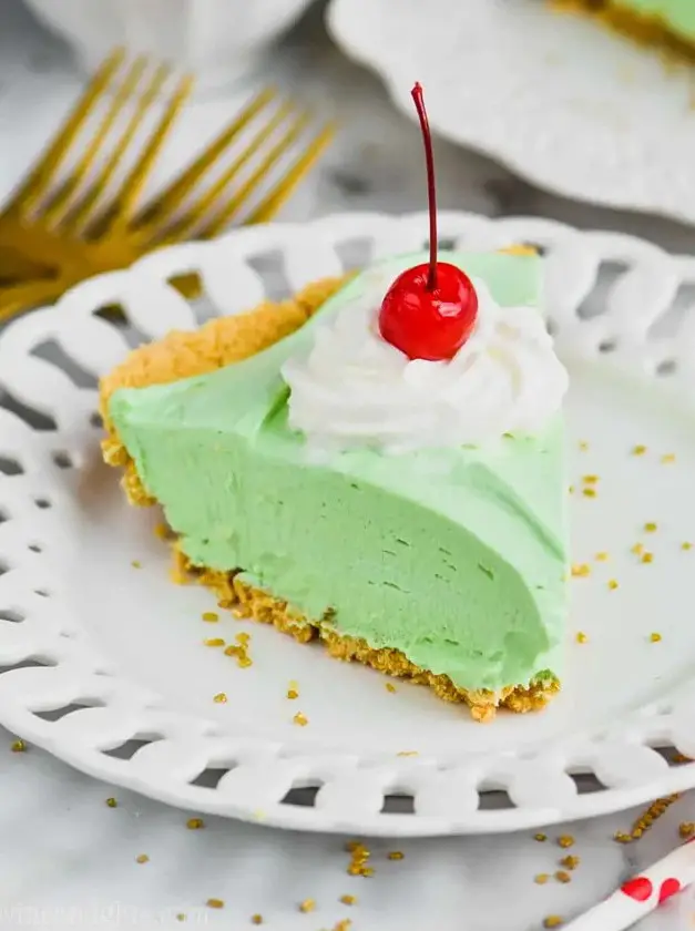 Shamrock Shake Pie