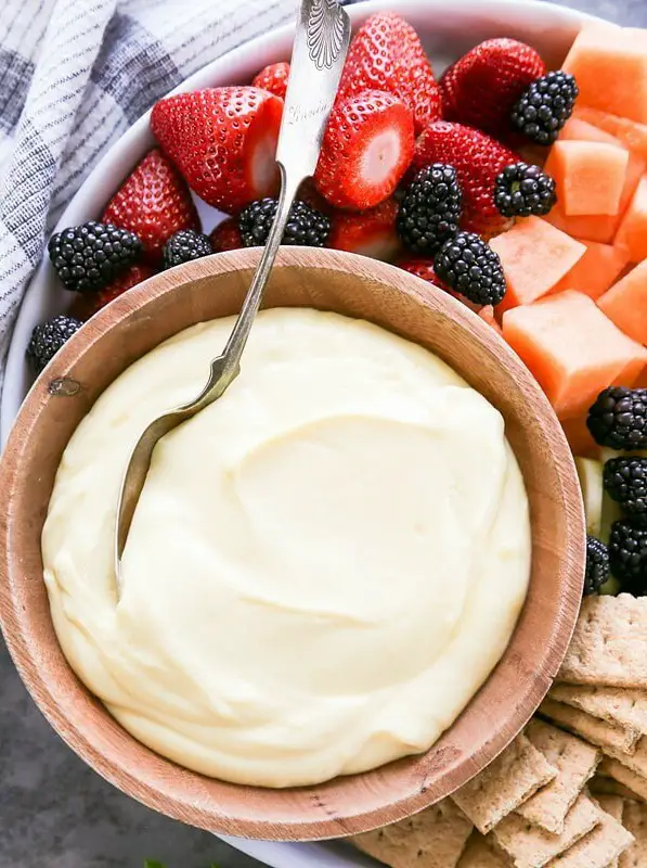 Sour Cream Fruit Dip