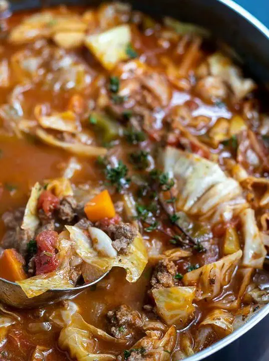 Beef Cabbage Soup