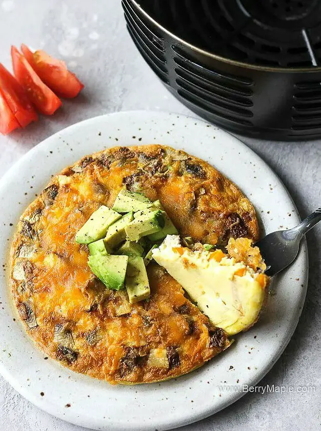 Air Fryer Breakfast Frittata