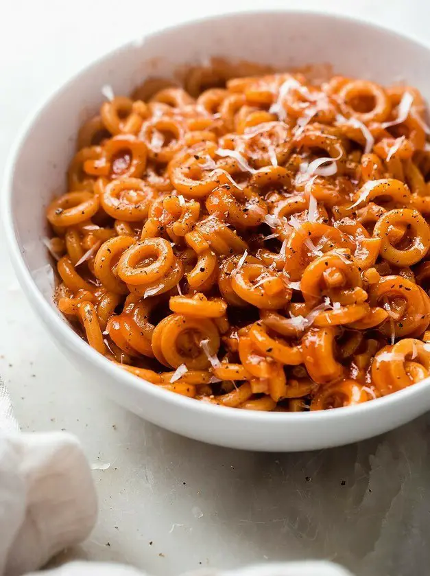 Homemade SpaghettiOs