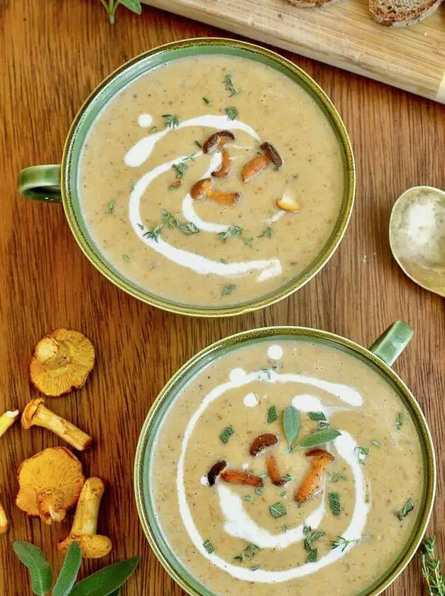 Creamy Chanterelle Soup