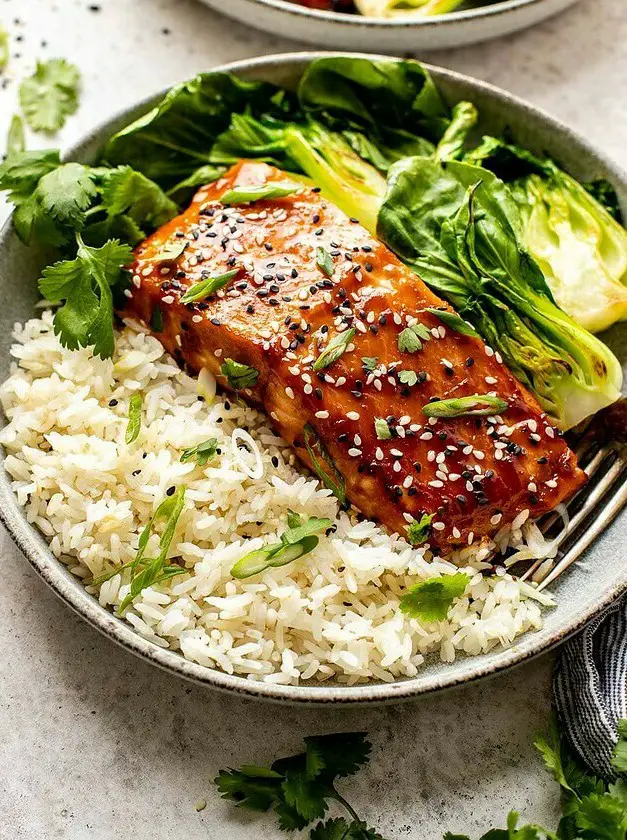 Broiled Miso Salmon