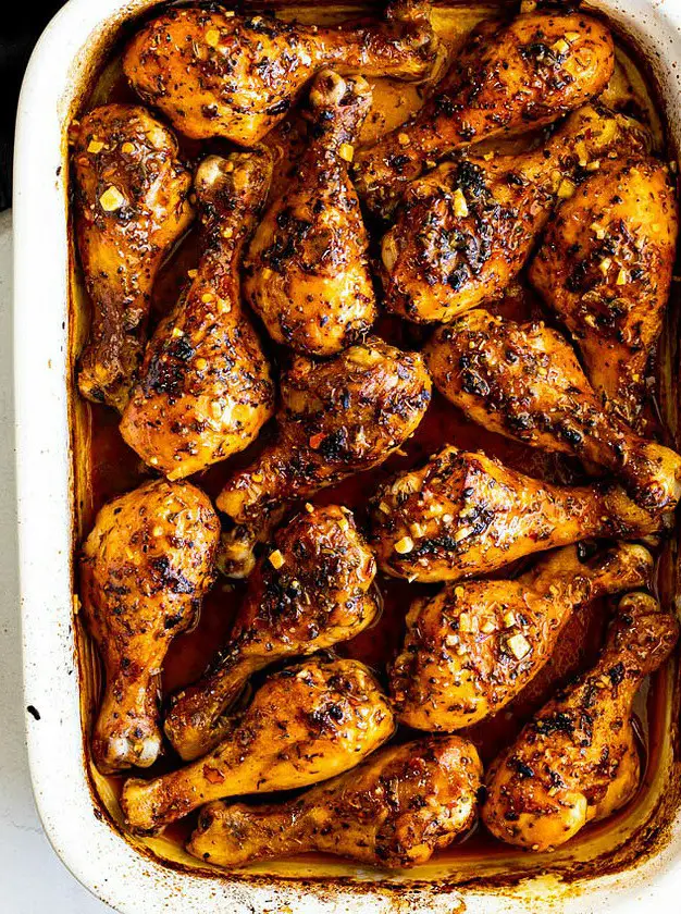 Easy Baked Chicken Legs