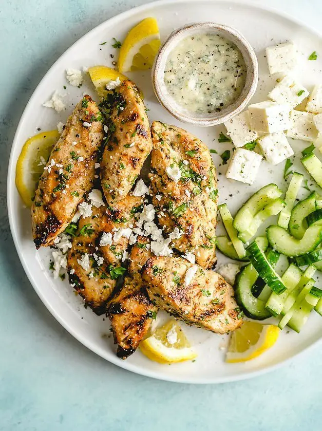 Lemon Herb Marinated Grilled Chicken