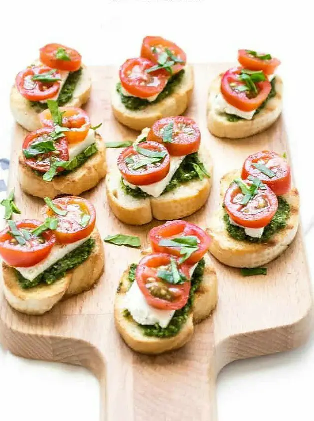 Pesto Bruschetta