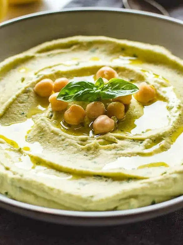 Basil Hummus