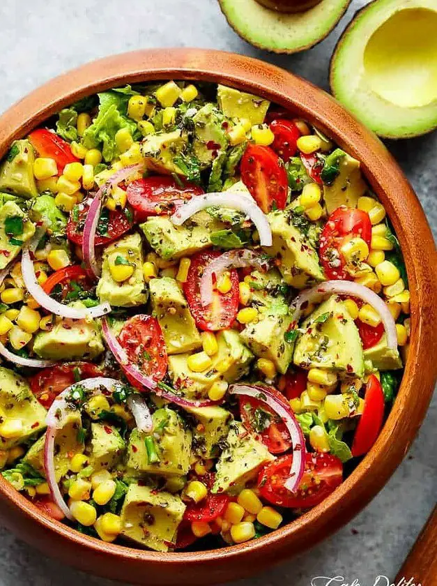 Avocado Tomato Corn Salad