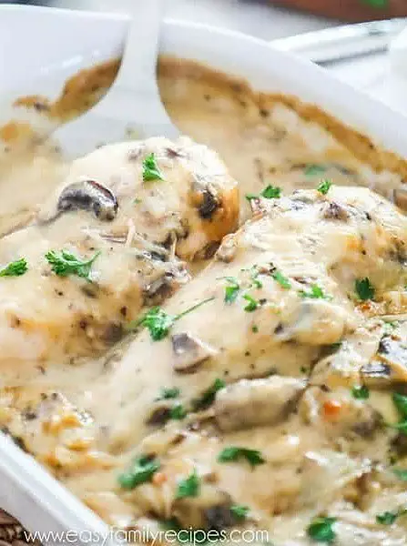 Baked Chicken Marsala