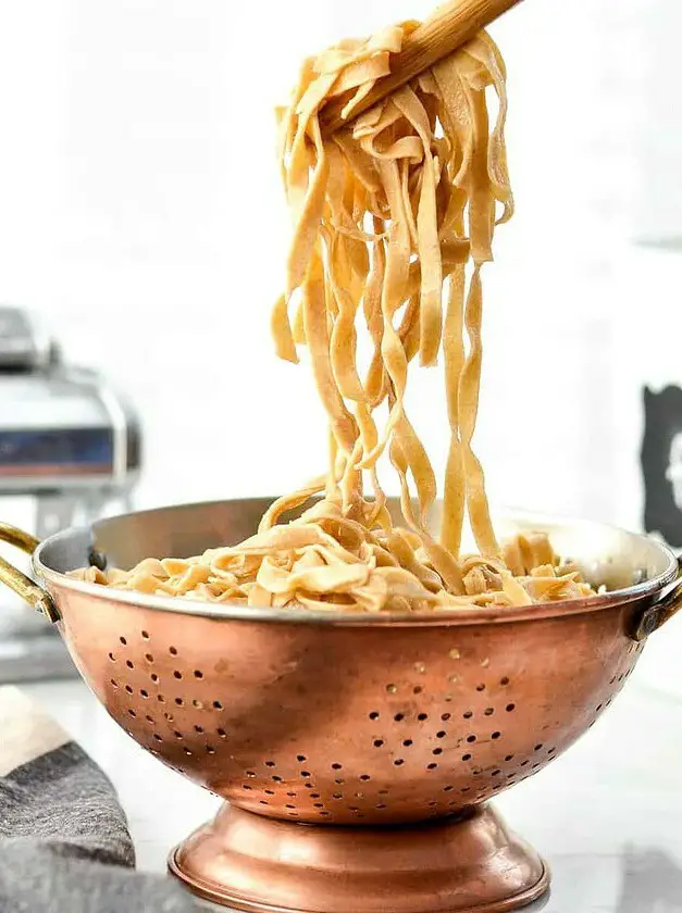 Homemade Whole Wheat Pasta